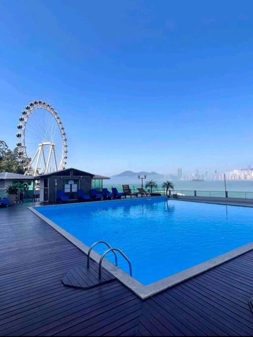 Piscina A Beira-Mar, Tranquilidade E Qualidade No Melhor De Bc Balneário Camboriú Eksteriør bilde