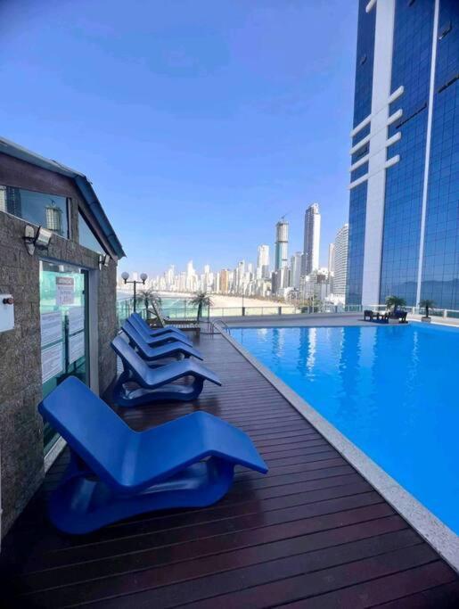 Piscina A Beira-Mar, Tranquilidade E Qualidade No Melhor De Bc Balneário Camboriú Eksteriør bilde