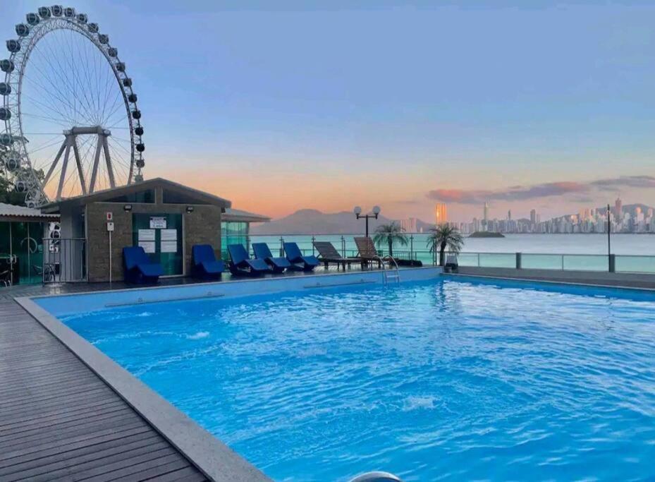 Piscina A Beira-Mar, Tranquilidade E Qualidade No Melhor De Bc Balneário Camboriú Eksteriør bilde